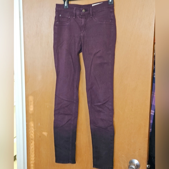 rag & bone Denim - Rag & Bone Deep Purple Ombre Jeans Size 26